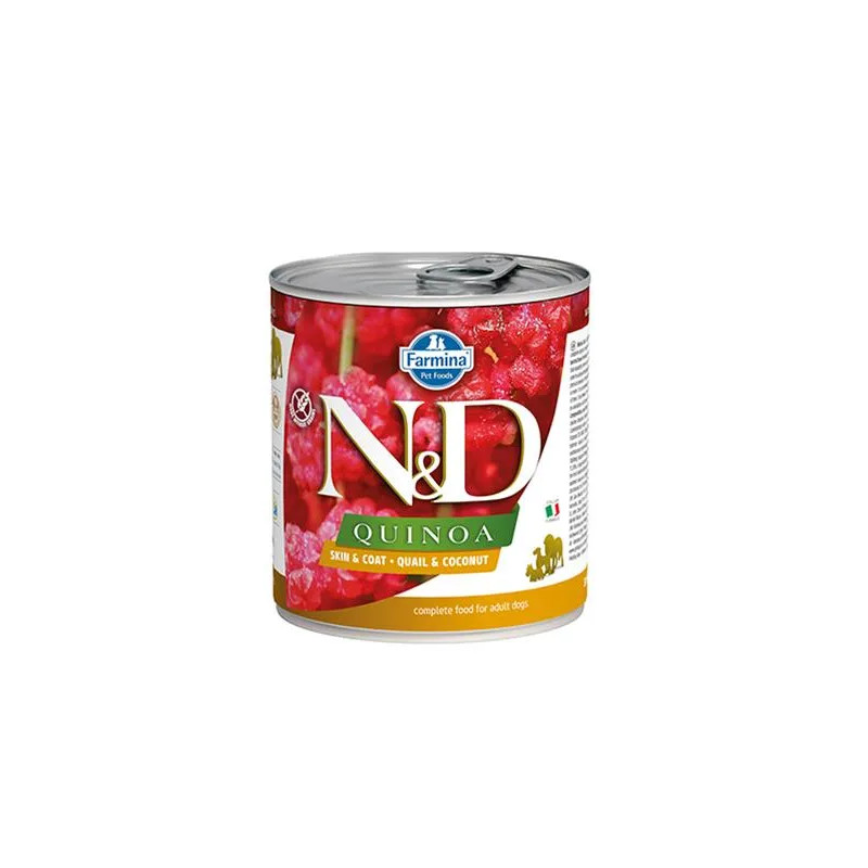 Farmina N&D dog QUINOA fürj & kókusz konzerv 285 g