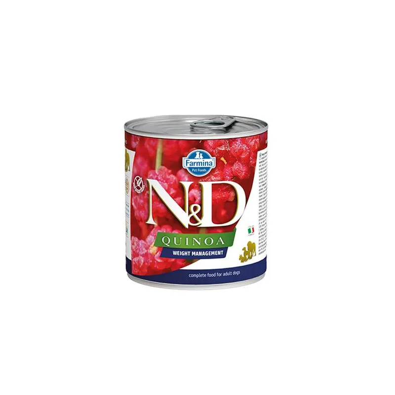 Farmina N&D kutya QUINOA testsúlykontroll konzerv 285 g