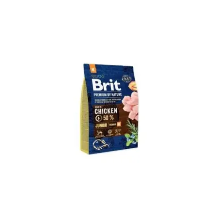 Brit Premium by Nature dog Junior M 3 kg