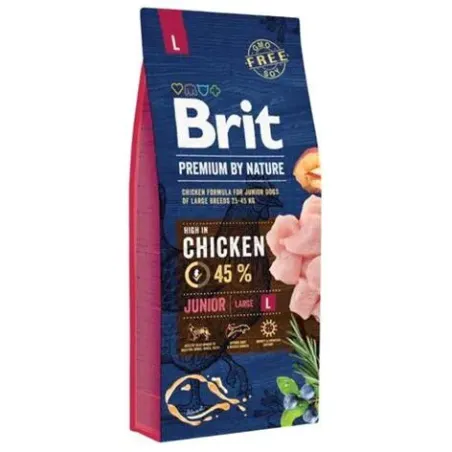 Brit Premium by Nature dog Junior L 3 kg