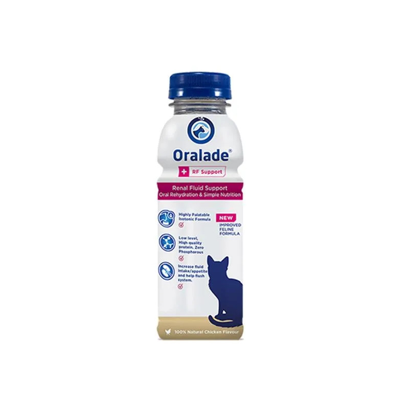 Oralade RF rehidráló oldat macskáknak 330 ml