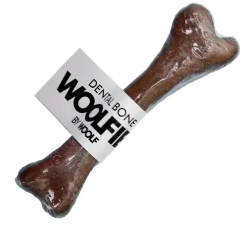 Pamlsok Woolfies Dental Bone L 105g