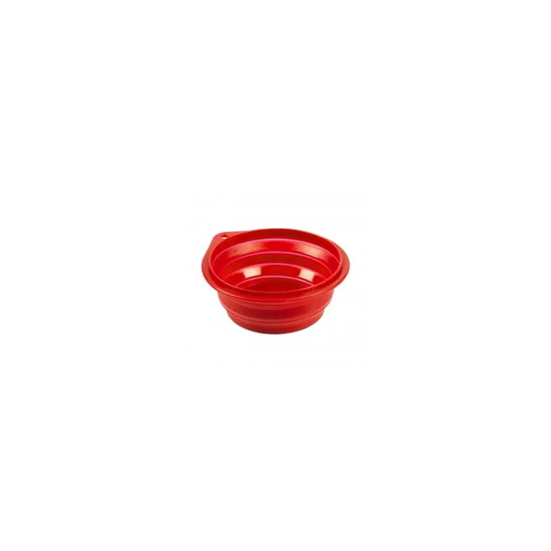 DUVO+ szilikon utazó tál, piros, 500 ml - 14 cm
