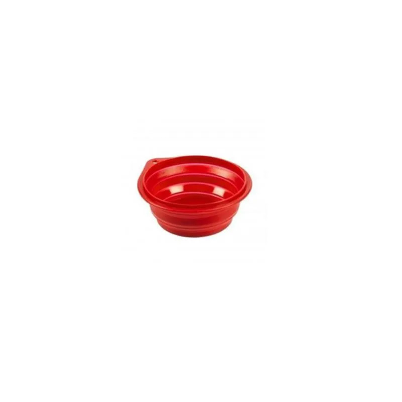 DUVO+ piros szilikon utazótál 1000ML - 18CM