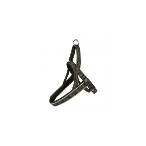 Postroj DUVO+ EXPLOR EAST nylon M 40-50cm/15mm fekete