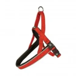 DUVO+ EXPLOR EAST nylon hám XL 65-80cm/25mm piros