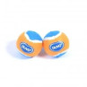 DUVO+ játék teniszlabdák M - 2 db/csomag - 6 cm átmérő - narancssárga/kék