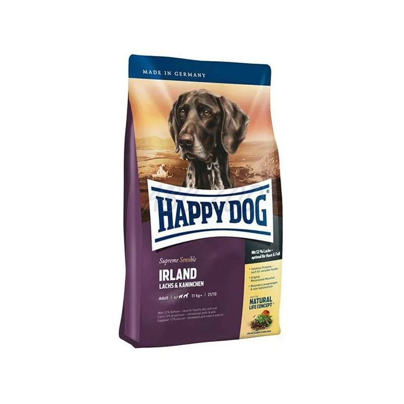 Happy Dog SUPER PREMIUM - Supreme SENSIBLE - Írország lazac és nyúl 1 kg