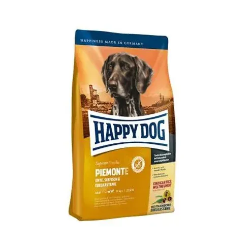 Happy Dog SUPER PREMIUM - Supreme SENSIBLE - Piemonte kacsa és tengeri hal ehető gesztenyével / gabona- és burgonyamentes 1 kg