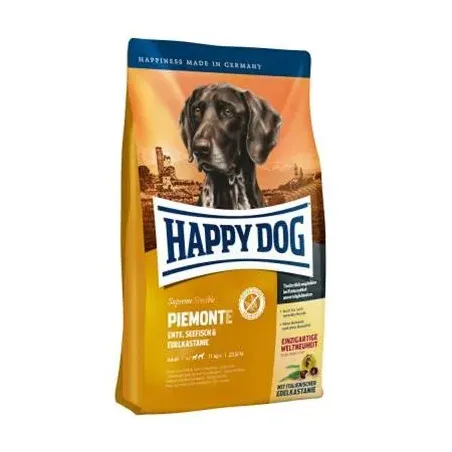 Happy Dog SUPER PREMIUM - Supreme SENSIBLE - Piemonte kacsa és tengeri hal ehető gesztenyével / gabona- és burgonyamentes 1 kg
