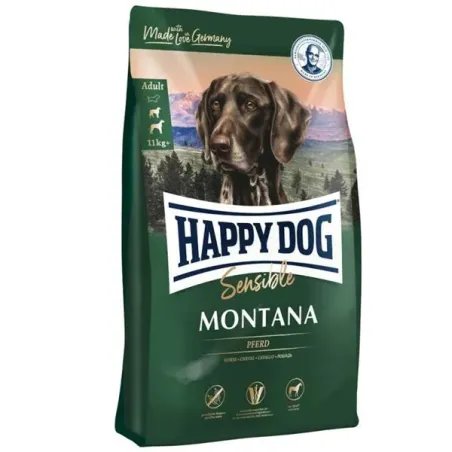 Happy Dog SUPER PREMIUM - Supreme SENSIBLE - Montana konské mäso a zemiaky / bez obilia 1 kg