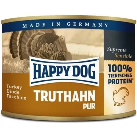Happy Dog PREMIUM - Fleisch Pur - pulykahús konzerv 800 g
