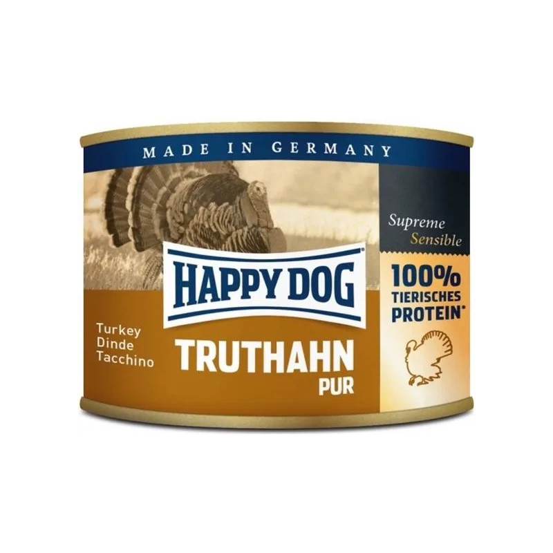 Happy Dog PREMIUM - Fleisch Pur - pulykahús konzerv 800 g