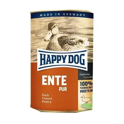 Happy Dog PREMIUM - Fleisch Pur - kacsahús konzerv 400 g