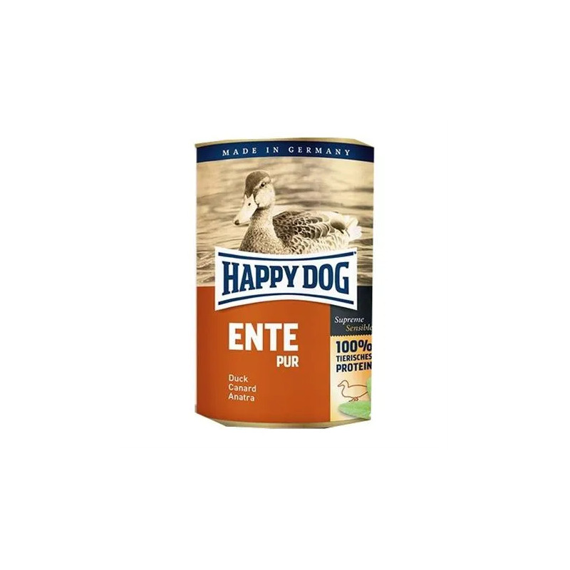 Happy Dog PREMIUM - Fleisch Pur - kacsa hús konzerv 800 g