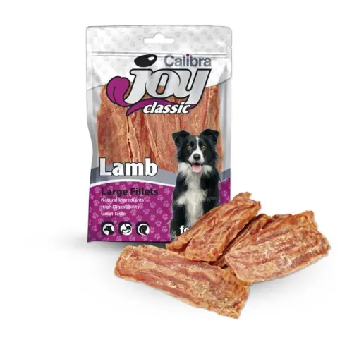 Pamlsok CALIBRA Joy DOG Classic Large Lamb Fillets 80g