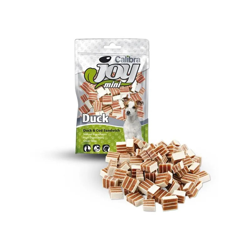 Calibra Joy DOG Mini Kacsa & Tőkehal Szendvics 70 g
