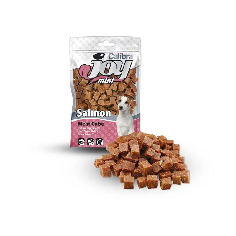 Pamlsok CALIBRA Joy DOG Mini Lazac Kocka 70 g