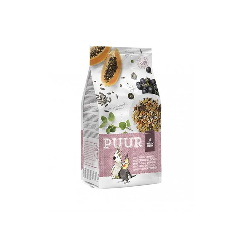 PUUR Large parakeet & cockatoo - gourmet keverék nagy papagájoknak és kakaduknak 2 kg