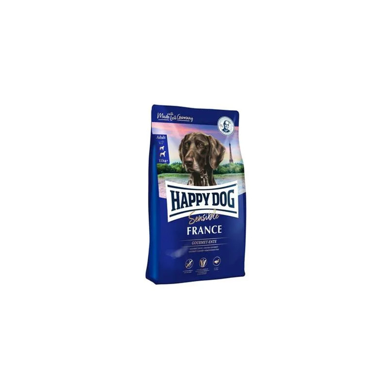 Happy Dog SUPER PREMIUM - Supreme SENSIBLE - France kacsa és burgonya 4 kg