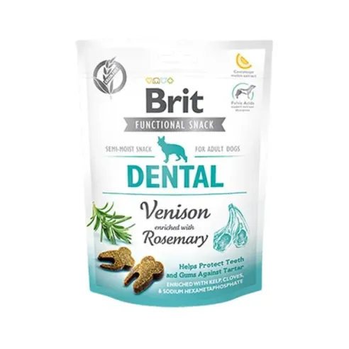 Pamlsok Brit Care Dog Functional Snack Dental Venison 150 g