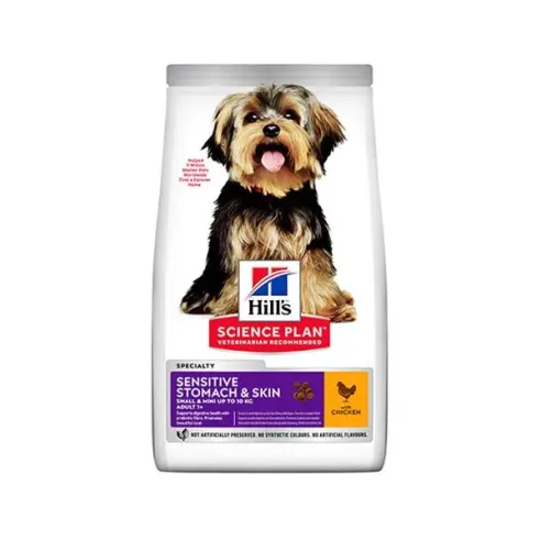 HILLS SP Ca Adult Small & Mini Chicken Sensitive Stomach & Skin 1,5 kg