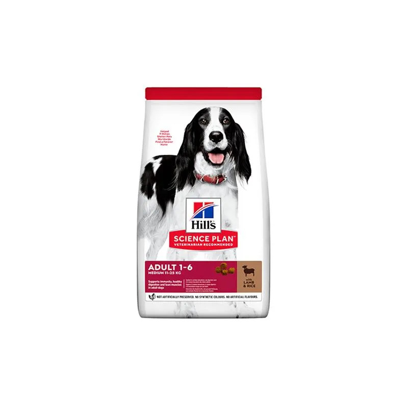 HILLS SP Ca Adult Medium Lamb & Rice 2,5 kg
