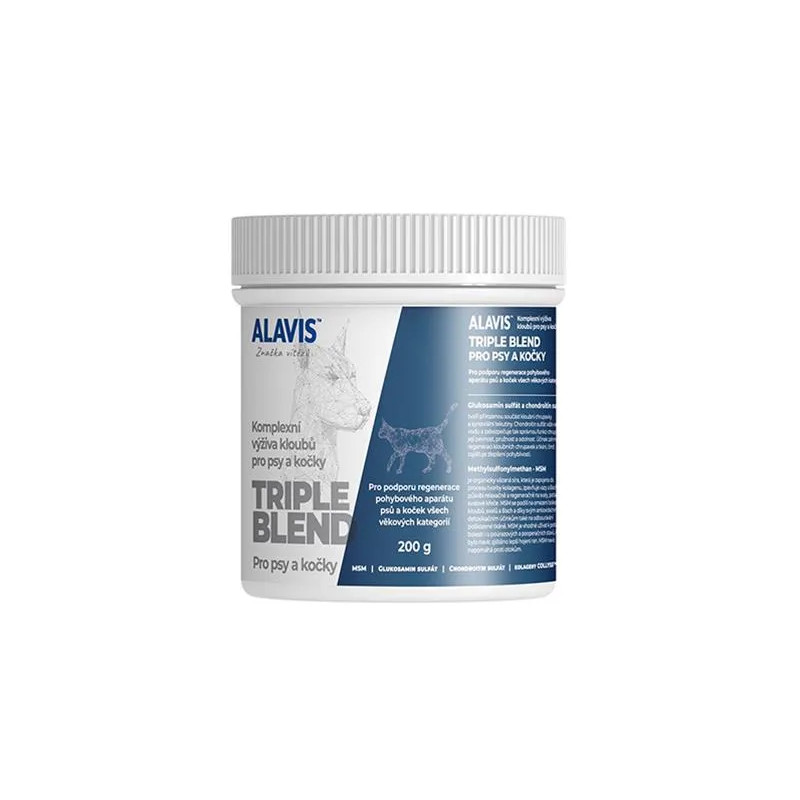 ALAVIS Triple Blend kutyáknak és macskáknak por 200 g