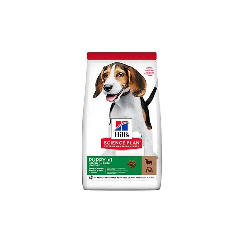 HILLS SP Ca Puppy Medium Lamb & Rice 14 kg