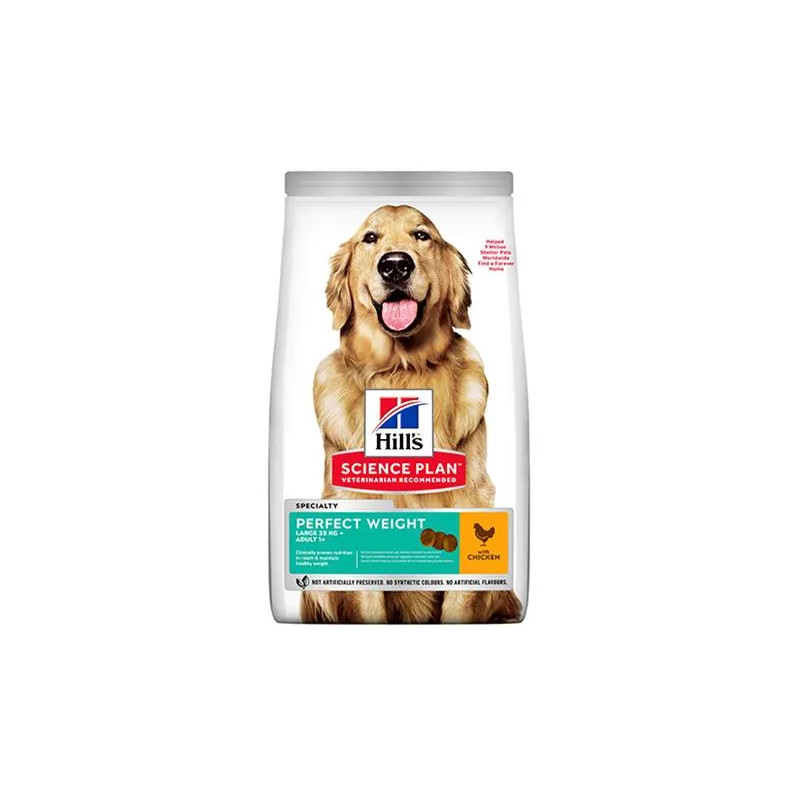 HILLS SP Ca Adult Perfect Weight Large Breed Csirke 12 kg