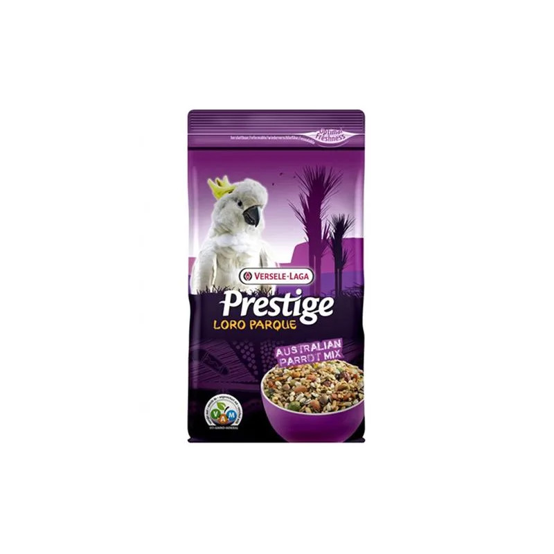 VL Australian Parrot Loro Parque Mix 15 kg - prémium keverék nagy ausztrál papagájoknak, pl. kakadunak