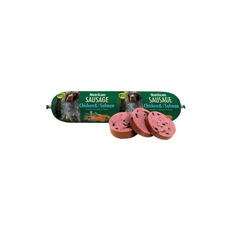 Nutrican Kolbász Csirke & Lazac 800 g