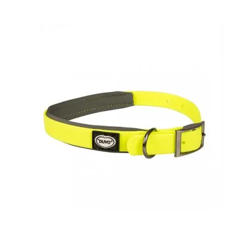 DUVO+ állítható műanyag sárga nyakörv 35-55cm/20mm