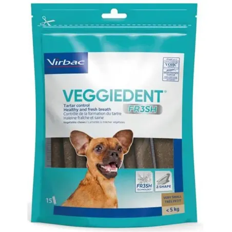 CET Veggiedent Fresh XS 15 ks (psy do 5 kg)