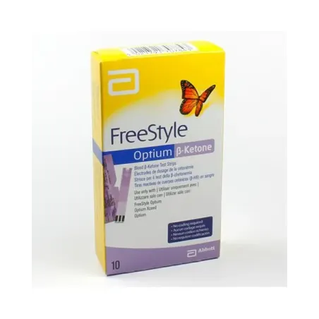 Prúžky testovacie FreeStyle Optium B-Ketone 10ks