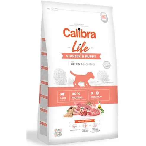 Calibra Dog Life Starter & Puppy Lamb 2,5 kg