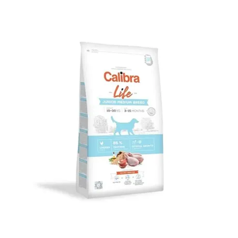 Calibra Dog Life Junior Medium Breed Chicken 2,5 kg