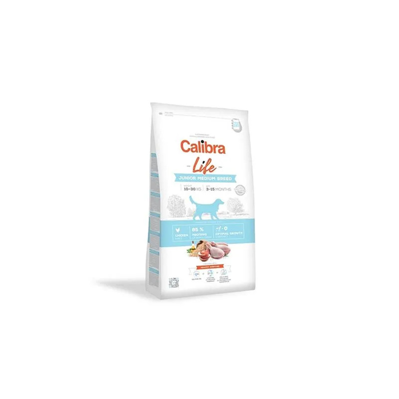 Calibra Dog Life Junior Medium Breed Chicken 2,5 kg