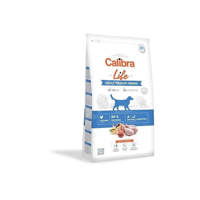 Calibra Dog Life Adult Medium Breed Chicken 2,5 kg
