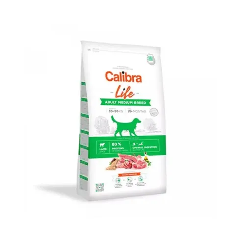 Calibra Dog Life Adult Medium Breed Lamb 2,5 kg