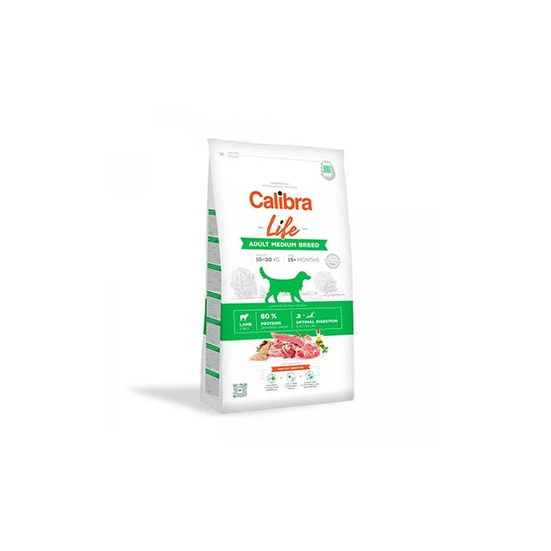 Calibra Dog Life Adult Medium Breed Lamb 2,5 kg