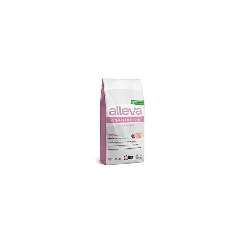 Alleva SP EQUILIBRIUM kutya felnőtt érzékeny medium & maxi sertés 12 kg