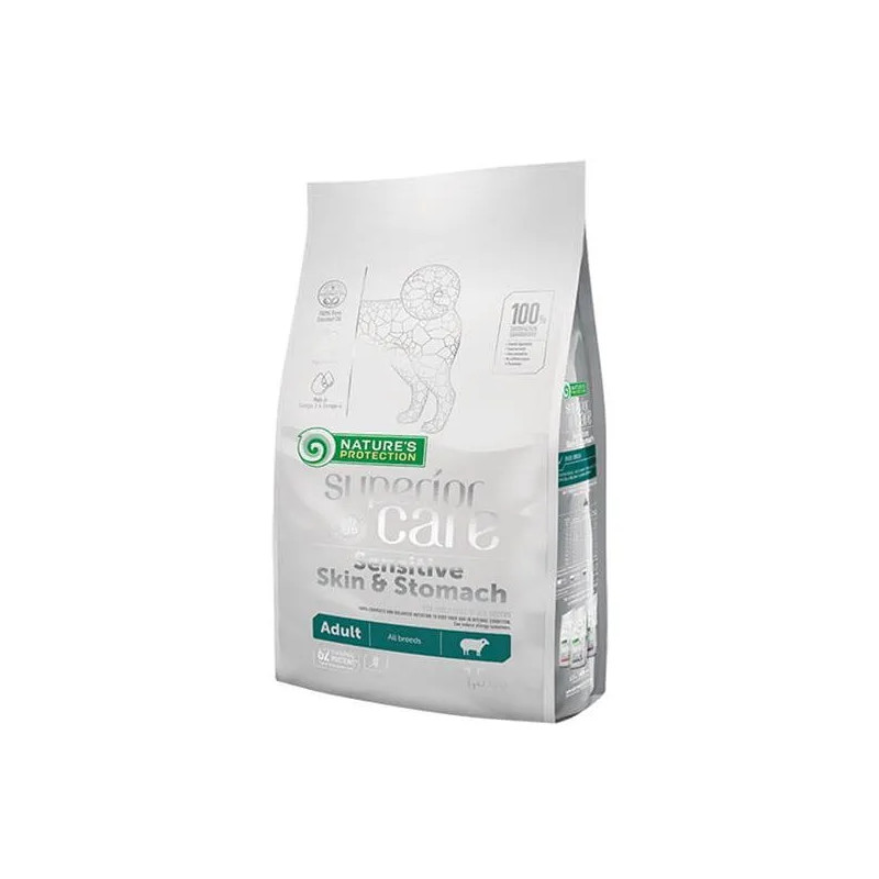 Natures P Superior care kutya GF adult Sensitive skin&stomach bárány small breeds 1,5 kg
