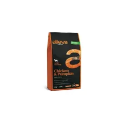 Alleva NATURAL kutya felnőtt mini csirke&tök 2 kg