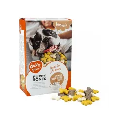 Jutalomfalat DUVO+ Biscuit Puppy bones 500 g