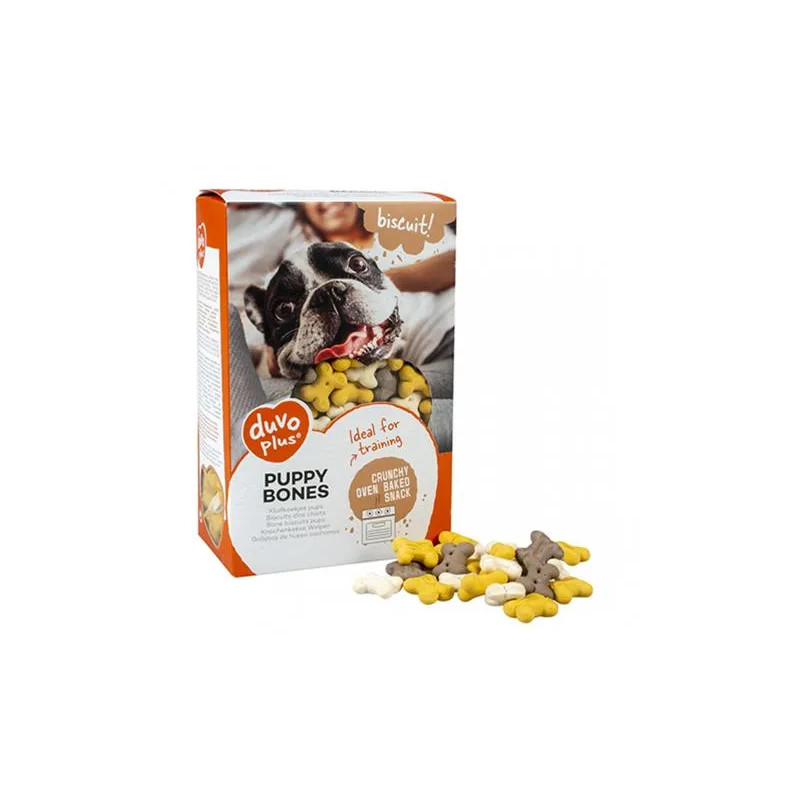Jutalomfalat DUVO+ Biscuit Puppy bones 500 g