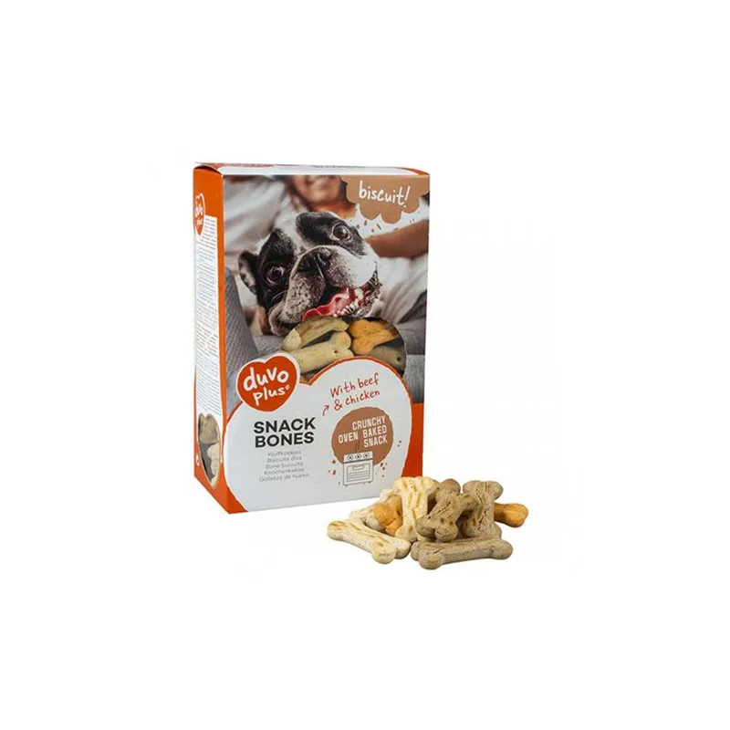 Pamlsok DUVO+ Biscuit Snack csontok 500 g