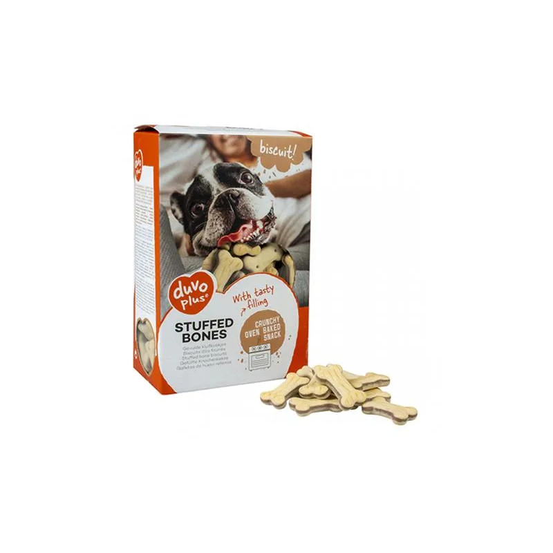 Pamlsok DUVO+ Biscuit töltött csontok 500 g