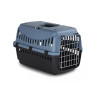 Duvo+ Box ECO L 58x38x38cm szállítódoboz, műanyag, fém ajtóval, kék