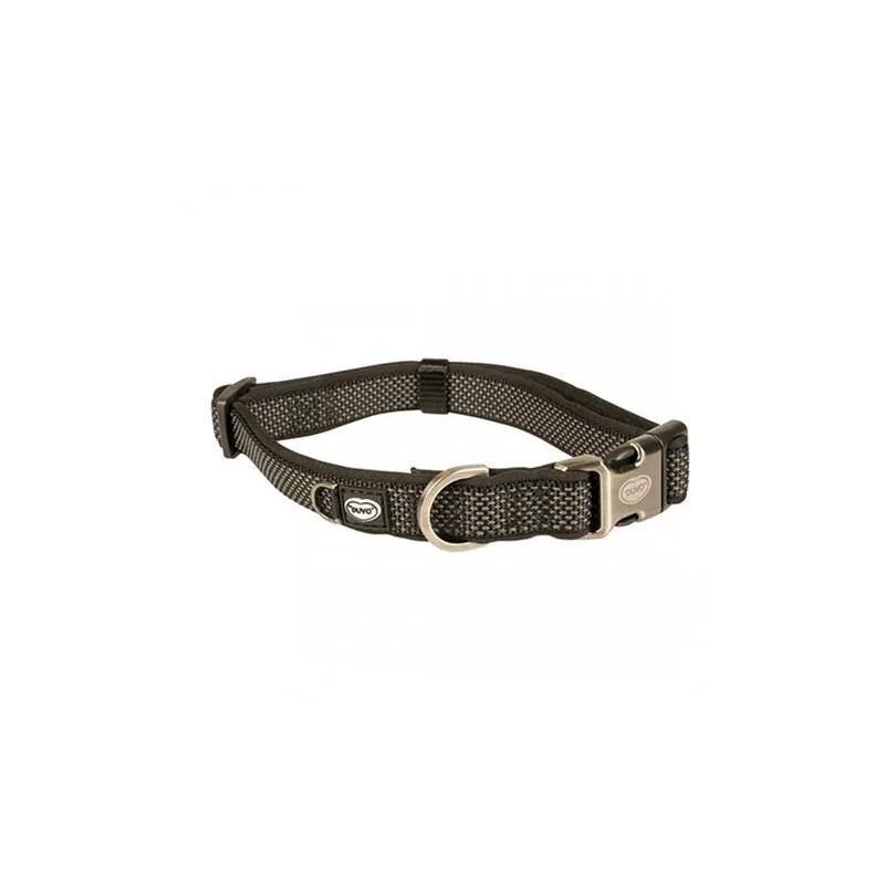 DUVO+ EXPLOR NORTH fekete nylon nyakörv 20-35cm/15mm